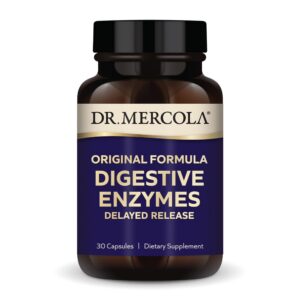 Version 1.0.0 Frasco de Dr. Mercola Digestive Enzymes 0.5 oz