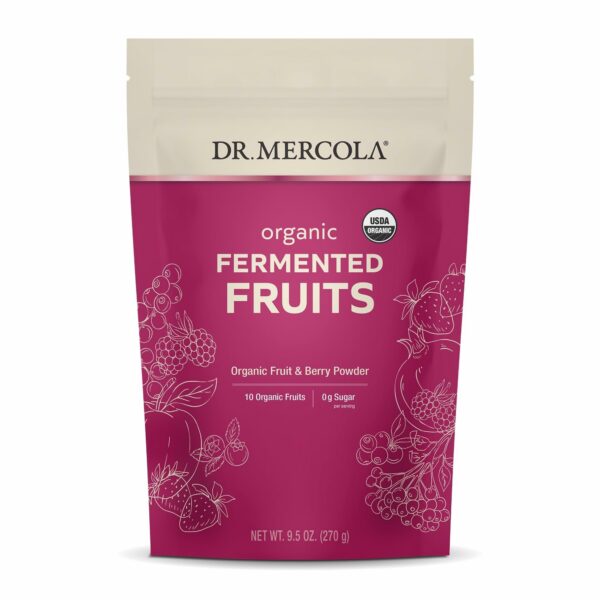 Dr. Mercola Frutas fermentadas orgánicas frasco