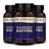 Version 1.0.0 Frasco Dr. Mercola Full Spectrum Enzymes 90 cápsulas