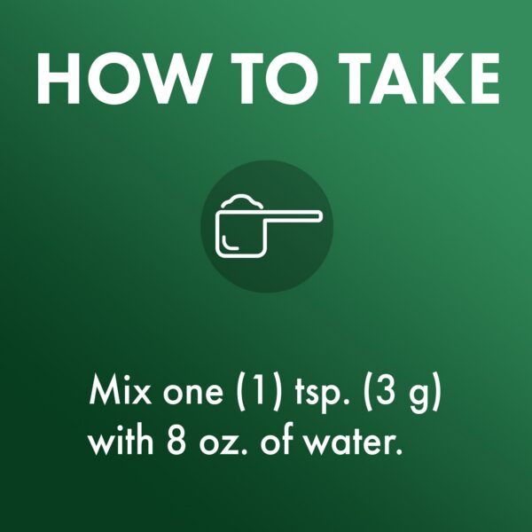 Version 1.0.0 Empaque y porciones de Dr Mercola Greens