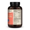 Etiqueta frontal de Dr. Mercola Salmon Oil