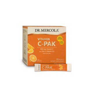 Dr Mercola Vitamin C-PAK caja y sobres