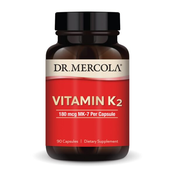 Capsulas K2 MK-7 frente