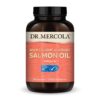 Dr. Mercola Aceite de Salmón Salvaje Alaska botella frontal
