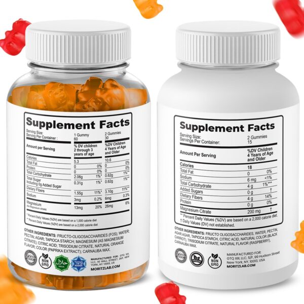 Gomitas Calm Magnesium para adultos sabor frambuesa