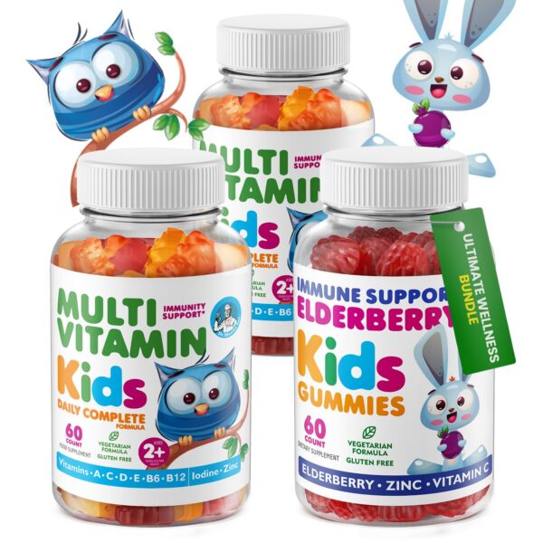 Dr Moritz gomitas saúco para niños frasco delantero