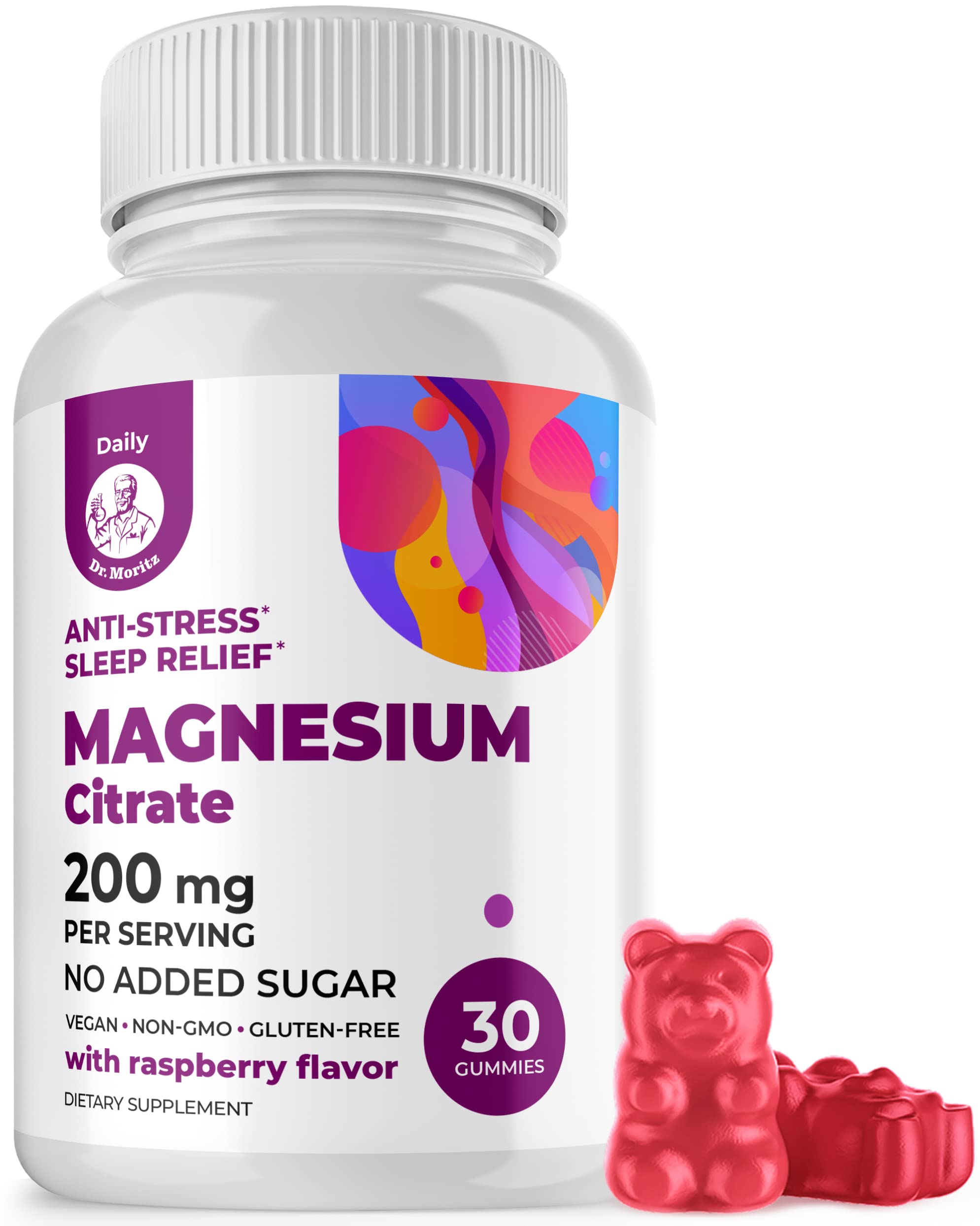 DR. MORITZ Magnesium Citrate, Raspberry