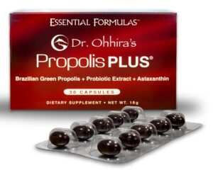 Version 1.0.0 Dr. Ohhira's Propolis Plus cápsulas con propóleo