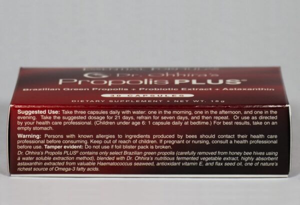 Dr. Ohhira's Propolis Plus soporte inmunológico