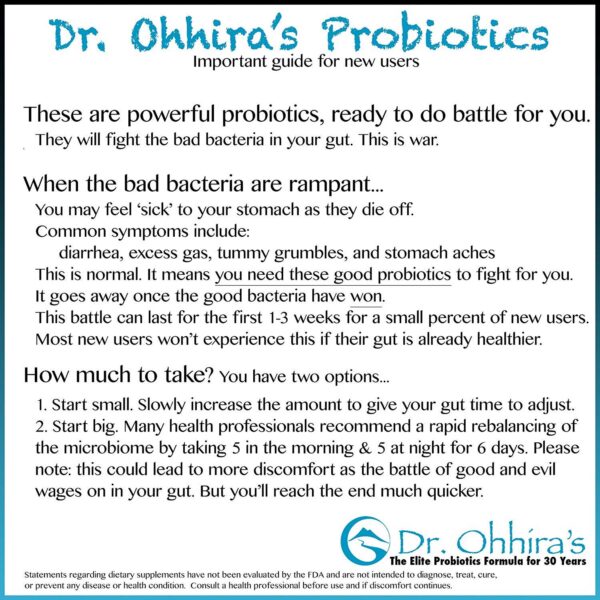 Dr. Ohhira's Probiotics y beneficios