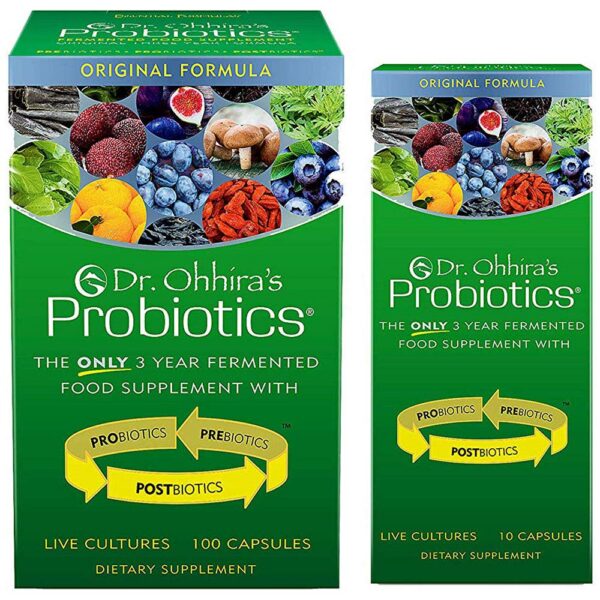 Dr. Ohhira's Probiotics en envase