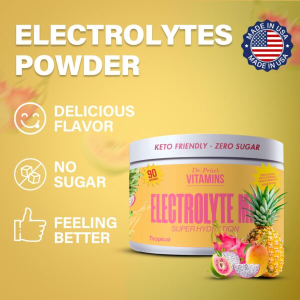Cuchara de dosificación de Dr Price's Electrolyte Mix