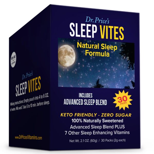 Version 1.0.0 Dr. Price's Vitamins suplementos para dormir natural 30 sobres