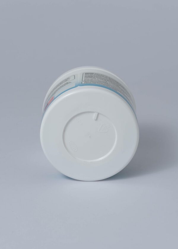 Envase blanco de la crema DMSO