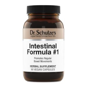 Dr Schulze fórmula intestinal cápsulas para limpieza de colon 90 caps
