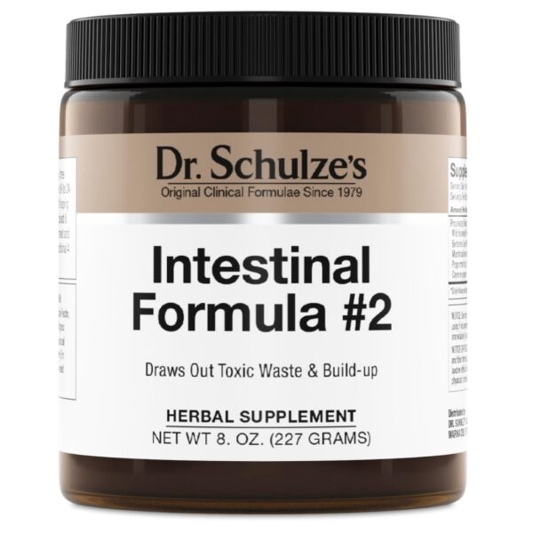 Dr Schulze limpieza herbal colon fórmula intestinal frasco 8 oz