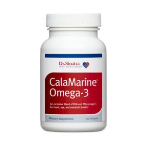 Cápsulas blandas de Omega-3 CalaMarine, frasco