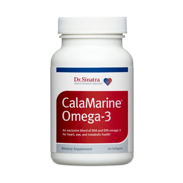 Cápsulas blandas de Omega-3 CalaMarine, frasco