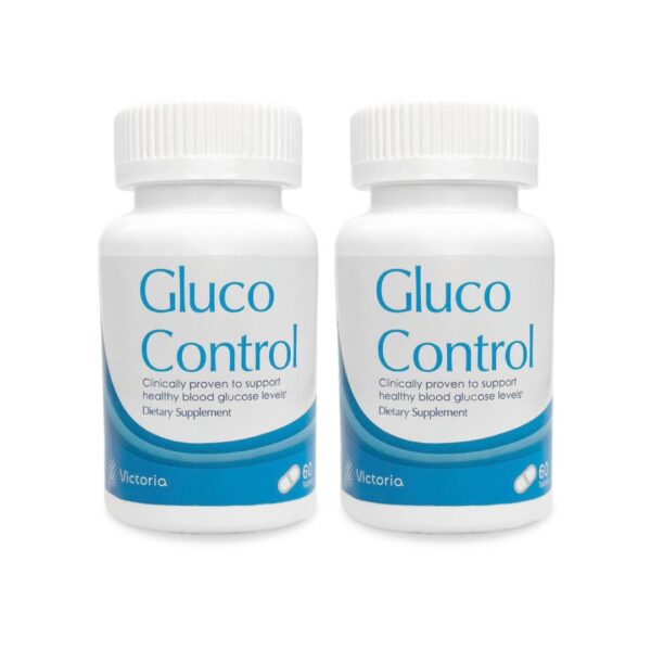 Version 1.0.0 Dr T Gluco Control suplemento herbal 60 cápsulas para glucosa