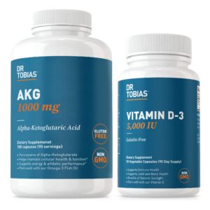 Dr. Tobias AKG D3 cápsulas vegano frasco