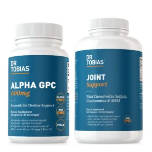 Frasco Dr. Tobias Alpha GPC y Joint Support