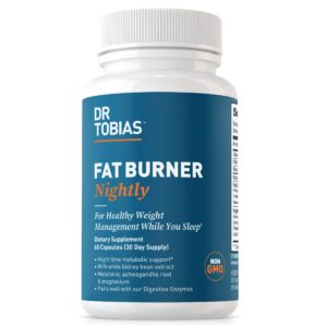 Dr Tobias Fat Burner Nightly bottle front view