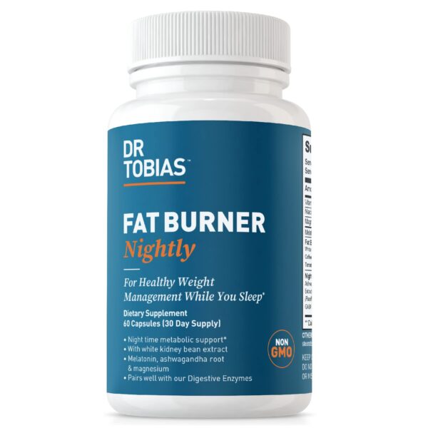 Dr Tobias Fat Burner Nightly bottle front view