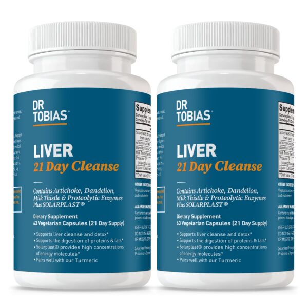 Dr Tobias limpieza hepática paquete 2 presentaciones