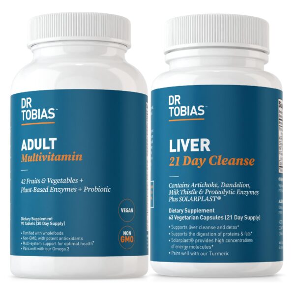 Frente de Dr Tobias Multivitamínico para adultos