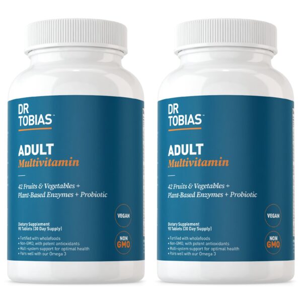 Dr. Tobias multivitamínico vegano botella 180 tabletas