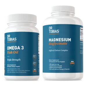 Version 1.0.0 Dr. Tobias Omega 3 Softgels etiqueta frontal