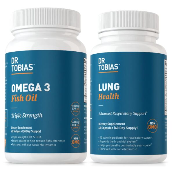 Version 1.0.0 Dr. Tobias Omega-3 Fish Oil - Frasco frontal
