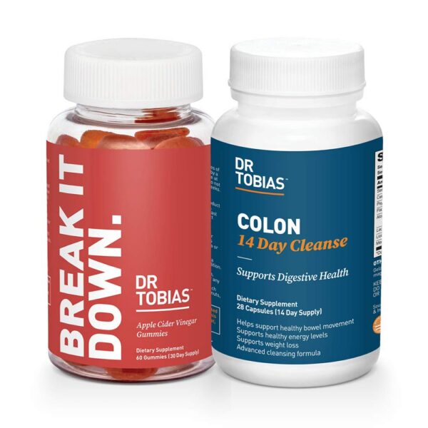 Pack Dr. Tobias limpieza colon y gomitas vinagre de manzana