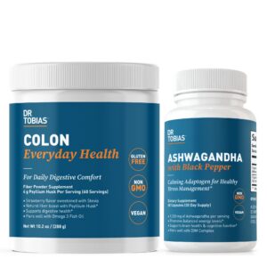 Paquete Dr. Tobias Colon Everyday Health y Ashwagandha