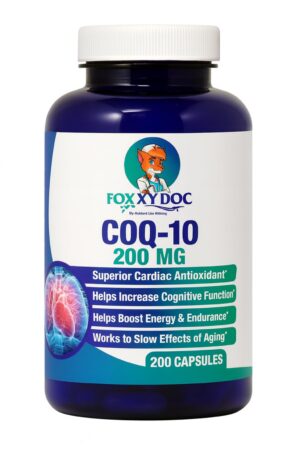 Frasco Dr. Valerie Nelson CoQ10 200 mg frente