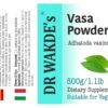 Etiqueta del polvo Vasa DR WAKDE'S