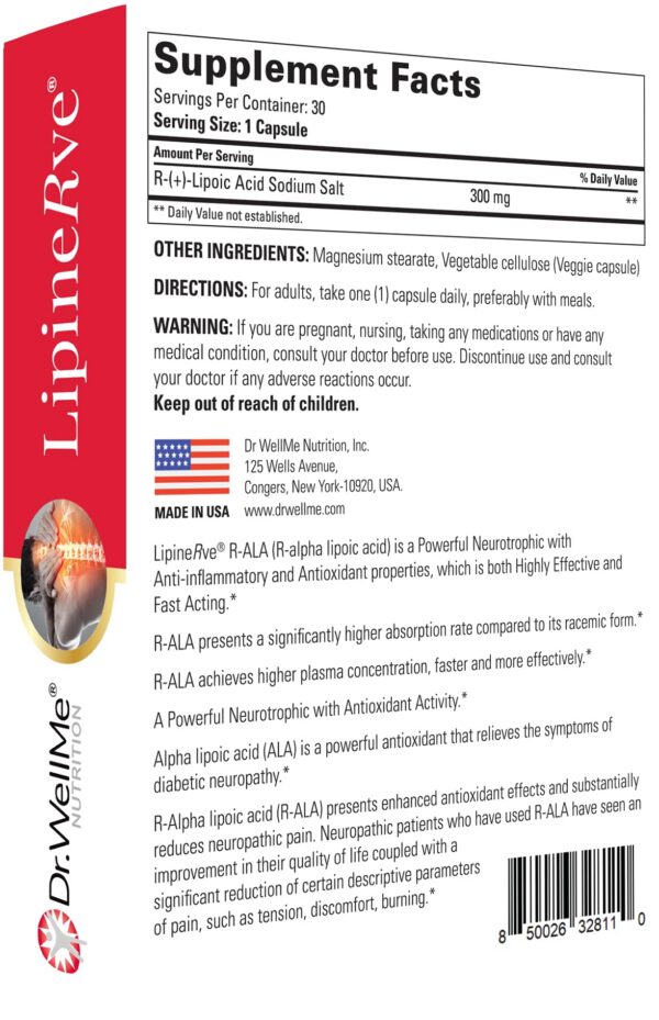 Frasco de Lipinerve R 300 mg cápsulas