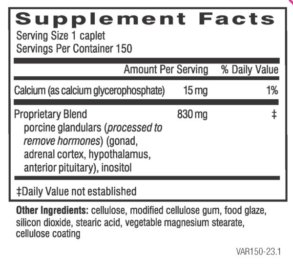 Etiquetas del protocolo HPA Dr. Wilson's
