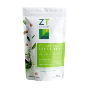 Dr Zisman té herbal mezcla matcha coco hojas de sene