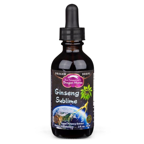Dragon Herbs Ginseng Sublime suplemento natural energía enfoque