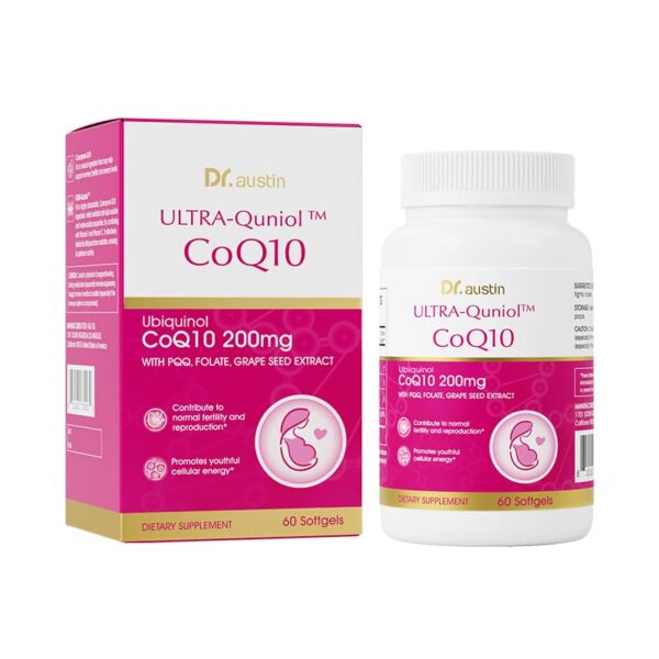 DRAUSTIN CoQ10 200 mg botella