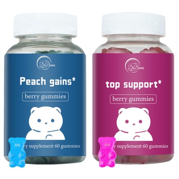 DrBuma Top & Peach gomitas frente