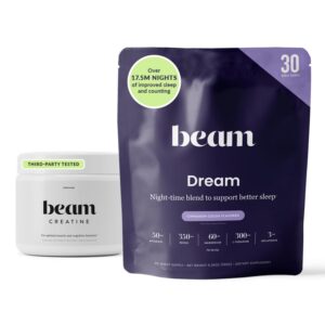 Dream Sleep polvo para dormir y creatina Beam paquete completo