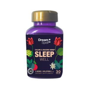 Dream Spell suplemento natural para dormir botella frontal