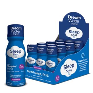 Dream Water botella de suplemento líquido para dormir con melatonina