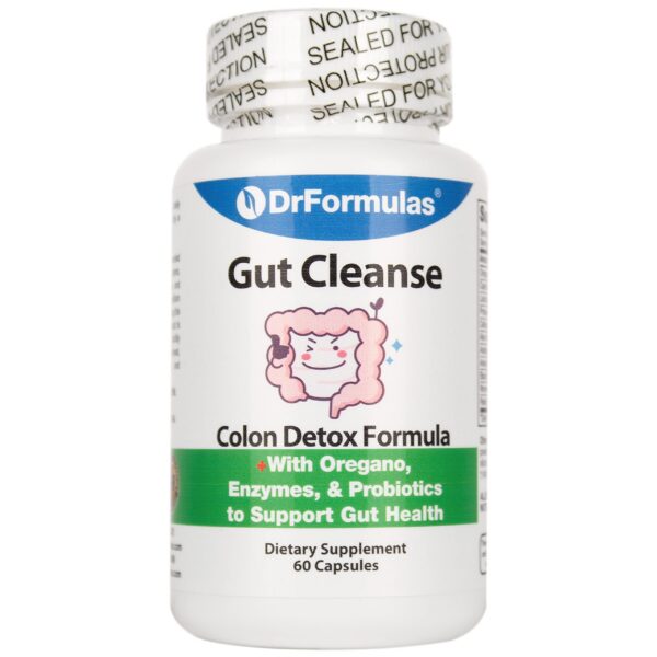 DrFormulas Gut Cleanse cápsulas para limpieza intestinal