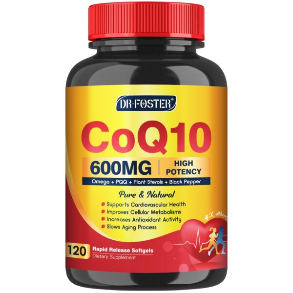 DRFOSTER CoQ10 600 mg botella frontal