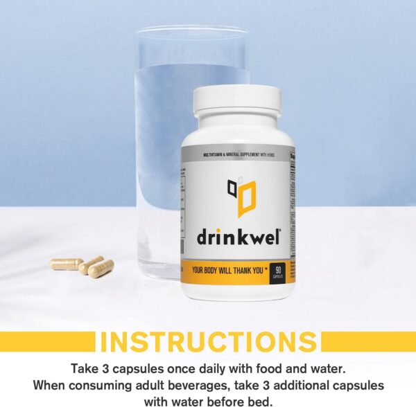drinkwel multivitamínico etiqueta lateral