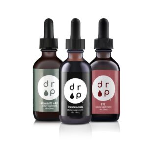 Frontal de botella Drop Supplements minerales organicos