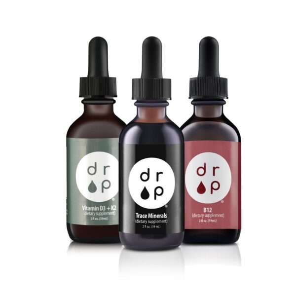 Frontal de botella Drop Supplements minerales organicos